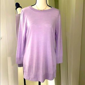 🌸 J.CREW ladies lightweight 3/4 sleeve sweater